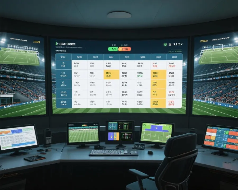 世界杯赛程与比赛结果信息面板