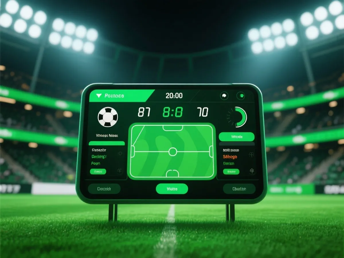 世界杯实时比分与直播界面展示